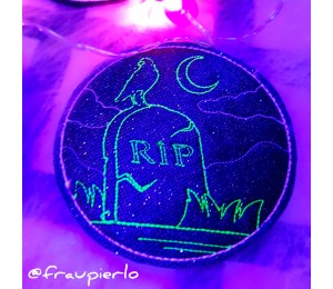 Halloween Freebie ITH - Halloween Untersetzer Nr. 4